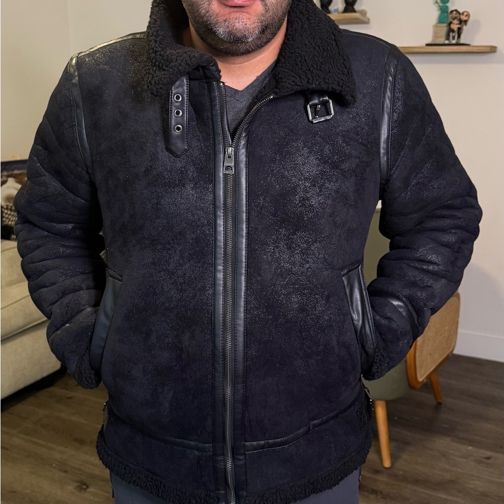 Guess Black Military Field Jacket